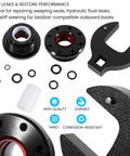 Hydraulic Steering Cylinder Seal Kit With Pin Wrench For Seastar Front Mount Marine Steering Systems HC5340 HC5341 HC5348