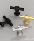 Assorted cabinet knobs including Oil Rubbed Bronze Cabinet Knobs 1.9 Inch 49mm Solid Straight Bar Hardware 10 Pack For Cabinets And Drawers