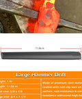 Eye Drift Tool Set For Smithing And Knife Making, 3 Piece Forging Kit hammer drift dimensions and features