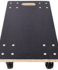 Heavy Duty Furniture Moving Dolly 2 Pack With Swivel PP Wheels For Piano, Couch, Fridge, Washing Machine, And Large Planters Supporting 1320 Lbs Capacity On Smooth Rolling Casters Made From Durable Plywood, showing textured surface and wheels.