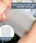 Close-up of Double Sided Carpet Tape Removable And Residue Free Rug Gripper showing grid texture and Holland weave