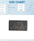 Heavy Duty Ac Dc Power Supply 12 Volts 10 Watts featuring universal input with specifications, front view of converter.