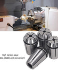 High Precision Spring Collet Set ERG20 With 4 Durable Pieces For CNC Engraving Milling And Lathe Tasks, high carbon steel construction