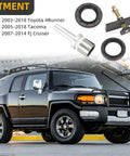 Toyota 8 Inch CV Axle Bearing Puller Seal Kit For 4Runner Tacoma FJ Cruiser Clamshell Front Axle No Guesswork Easy Install