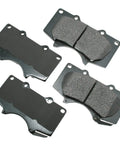 ACT976 Front Brake Pad Set For Lexus GX 2003 2021 ProACT Ultra Premium Grey Front Pads Set Of 4