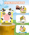 Sweet Soft Silicone Case for Nex Playground Game System Hella Protective Dustproof Shield with Snug Fit and Washable Milk Cow Print design showcasing anti-scratch and waterproof features.