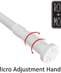 Four Pack Adjustable Telescoping Window Security Bars Extends From 17 To 27 Inches With Steel Tubes And Rubber End Caps