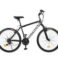26 Inch Mountain Bike With Sturdy Aluminum And Steel Frame 21 Speed Front And Rear V Brakes Lockout Suspension Fork Built For Men And Women Ready For Any Terrain Adventure, side view