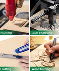 Basswood sheets 1/16x12x12 in, 4-pack; unfinished wood for laser cutting, engraving, wood burning.