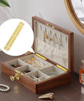 Jewelry box with Four Pack Gold Continuous Hinges Piano Hinges 180 Degree Small Folding Hardware For Cabinets Boxes Gates And Doors