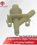 Upgraded Water Valve Kit For Dometic Toilets 300 Series 300 310 320 Replaces 385311641 Freeze Resistant Longer Lifespan With Ultrasonic Sealing That Keeps Leaks At Bay beige valve kit