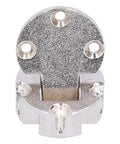 90 Degree Foldable Flap Hinge for Tables Desks and Cabinets Zinc Alloy Concealed Door Hinge view from front angle