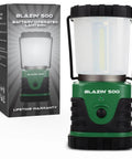 Blazin' 500 lantern with packaging, battery powered, lightweight, waterproof, ultra bright camping lantern with 500 lumens