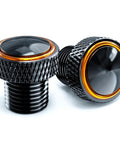 3Pcs CNC M10x1.25 Motorcycle Mirror Hole Plugs Set Orange Finish For DRZ 125 200 250 390 690 790 890 990 1190 1290 1390