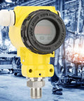 Explosion-Proof Rugged Pressure Transducer 0-100 MPa, 4-20mA Output, LCD Readout, PlusMinus0.5PercentFS, Heavy-Duty Sensor Transmitter
