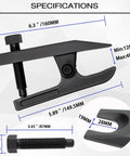 Heavy Duty Universal Ball Joint Separator Tool Adjusts From One Half To Seven Eighth Inch Quick Release Puller specifications image.