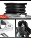 Alternator For Dodge And Jeep Fans, Fits Dakota Grand Cherokee Cherokee Wrangler TJ Comanche 1991-1998, 90 Amp 12V CW With 6 Groove Pulley details