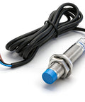 Inductive Proximity Sensor Switch For Industrial Automation, 3-Wire DC 6-36V, NPN Normally Open Output, Model LJ12A3-4-Z BX