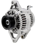 90 Amp 12V Replacement Alternator For Jeep Cherokee 1991 To 1998 Grand Cherokee 1993 To 1998 Wrangler 1991 To 1995 And 1997 To 1998 And Dodge Dakota 1997 To 1998 High Quality Auto Alternator With Stable Voltage Output And Plug And Play Install side view