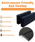 Two Pack Studio Monitor Isolation Pads For 3 To 5 Inch Speakers, High Density Foam Vibration Dampening For Clearer Sound