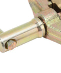 Close-up of Top Notch Welding Ground Clamp With Robust Brass And Iron Build For Serious Pros Reaching Strong 800 Amp Capacity.