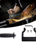 Heavy Duty Secondary Side Handle For Angle Grinders Featuring Dead Tough Build And Hella Solid Non Slip Grip With Shock Absorbing Design