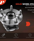 Rear Wheel Bearing And Hub Assembly 5-Lug Fit For Subaru Outback 2015-2021, Forester 2019, Legacy 2015-2021 front view