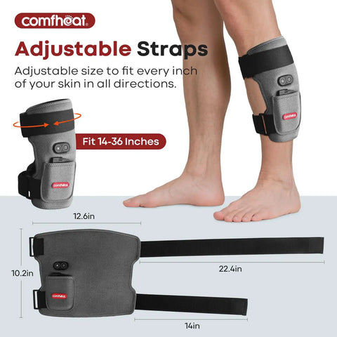 Top Rated Heated Shoulder Wrap For Pain Relief With Adjustable Compression Strap To Slap On And Melt Away Stubborn Knots For Next Level Muscle Recovery