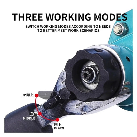 Kick Your Heavy Lifting To The Next Level With This Ultra Durable Manual Lever Hoist Block Featuring Super Fast 2M Speed And Smooth Operation For Home Garage Jobs, showing the control mechanism with three working modes.