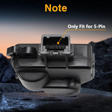 Close-up of HVAC Heater Blend Door Actuator Replacement For Jeep Grand Cherokee 2014 Through 2021 WK And 2022 Grand Cherokee And Dodge Durango