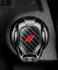 Carbon Fiber Aluminum Start Stop Button Cover For Dodge Challenger Charger Durango And GM Cars Dope Anti Scratch Engine Ignition Decor Easy Install Black And Durable