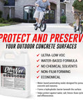 Deep Penetrating Silane Siloxane Concrete Driveway Sealer in a 1-gallon container, designed to protect outdoor concrete surfaces.