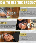 How to use Graphite Lock Lubricant Powder for smooth key insertion and quiet operation in door locks, with step-by-step guide.