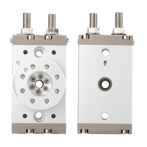 Heavy Duty Rack And Pinion Pneumatic Rotary Actuator Double Acting Air Cylinder Bore With Roller Bearing Design