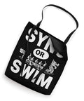 Dope Dragon Boat Paddler Tote Bag For Dragonboating Fans Sync Or Swim Inspired Gear For Men And Women Race Day Tote Festival Accessory
