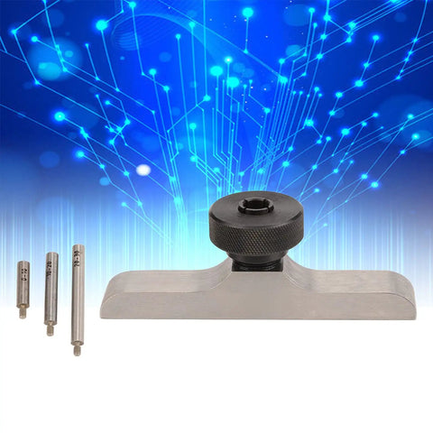 Stainless Steel Depth Dial Indicator Base With 8mm Clamping Hole For Precision Machining Tool Setup Built To Last Pro Grade