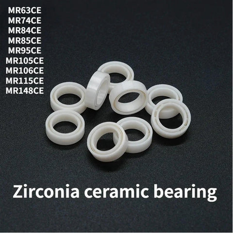 Top Shelf Zirconia Ceramic Deep Groove Ball Bearing 8 By 12 By 3.5 MM MR Series Smooth As Butter Low Friction Rock Solid Durability Kickass Performance Built Tough For Gear Mods