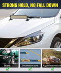 Beefy Universal Magnetic Base Light Bar Mounts With Rubber Boot for LED Pod Work Lights on car hood