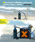 Mini 1L Scuba Tank With Pump For Underwater Exploration And Breathing Training Portable Lung Tank Breathe Easy Dive Gear