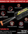 Badass 1500W Magnetic Induction Heater Kit For Loosening Rusted Bolts And Nuts, ideal for engine bolts and automotive tasks.