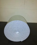 Roll of Reflective Foil Spiral Duct Insulation Wrap With Foam Core, 8 Inch By 20 Feet, R8 Energy Saver standing upright
