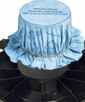 All In One Heavy Duty Wet Dry Vacuum Filter Replacement Kit For 5 Gallon And Larger Vacuums showing a blue dry filter installed.