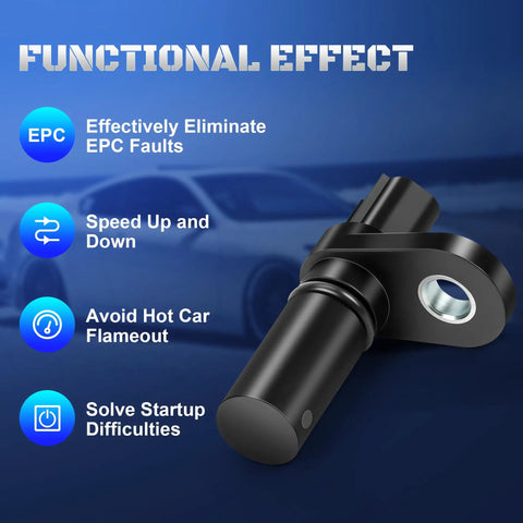 Ford Camshaft Position Sensor Set Of 2 For F150 F250 F350 Explorer Mustang Expedition And More Replaces 1W7Z6B288AB 907722 1800527 high-angle black sensor