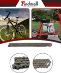 Heavy Duty 35 Roller Chain Kit, 160 Links, 5 Feet, Includes 2 Connecting Links And 1 Offset Link, Fits Go Kart And Mini Bike