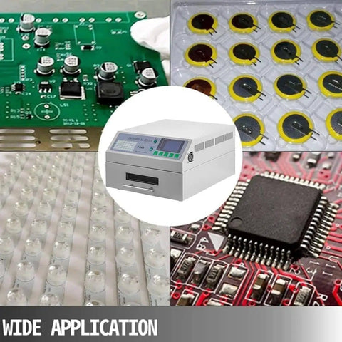 Automatic Infrared Reflow Soldering Station With 800W 1500W Power Hot Air Circulation Pro Grade PCB SMT BGA Repair Machine
