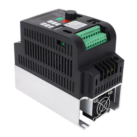 1.5 KW Variable Frequency Drive with PID Control and Efficient Cooling for Industrial 110V to 220V Automation Applications