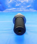Heavy Duty Cat50 Coolant Through Retention Knob And Pull Stud Kit Featuring Mas3 Interface, black rubber grip, CNC machining use.