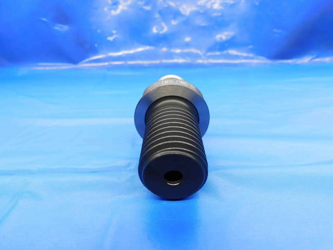 Heavy Duty Cat50 Coolant Through Retention Knob And Pull Stud Kit Featuring Mas3 Interface, black rubber grip, CNC machining use.