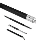 4 Piece Triangular Scraper Deburring Tool Set With Adjustable Trimming Blades And SC1300 Handle for fabrication projects