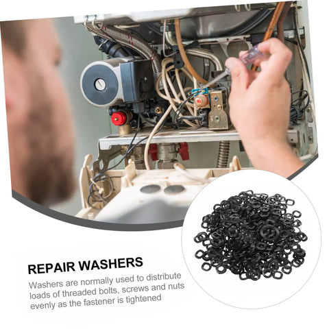 Beefy 500 Piece Wave Washers Kit With Compression Type Springs, Spring Steel Wave Washers For Screws And Bolts In Home Appliances, Automotive And Industrial Projects repairing appliance